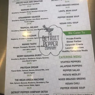 Carry out menu(pt2)