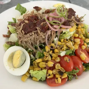 BBQ Pork Cobb Salad