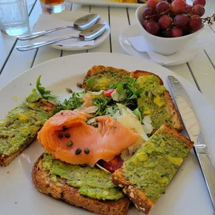 Smoked Salmon Tartine