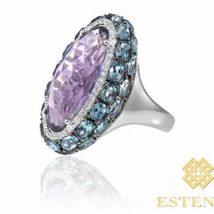 #estenza #ring #gemstone