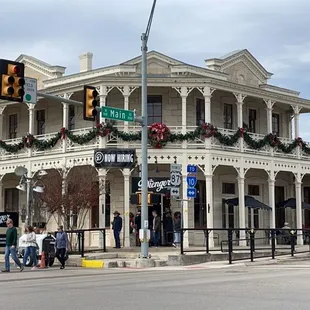 a corner of a street corner