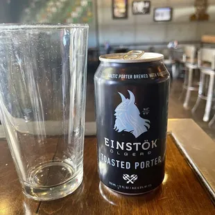 Stop in and try this Einstok Toasted Porter.