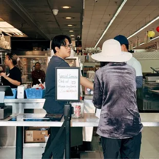 interior, sushi and sashimi