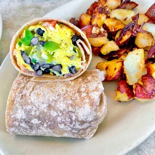 Breakfast Burrito Sandwich