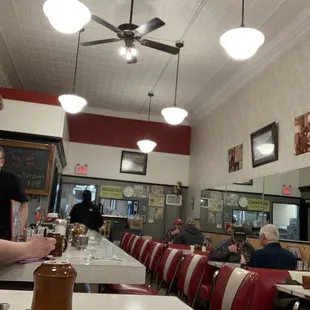 Connie&apos;s Diner counter seating