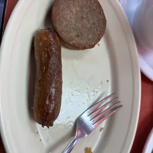 Pork link and patty sausage ala carte