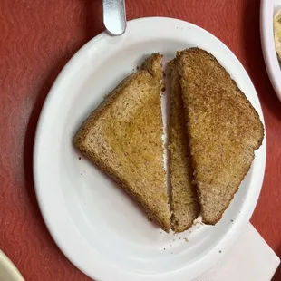 Wheat toast