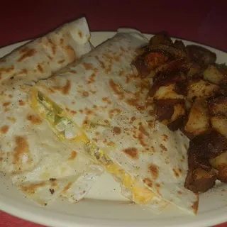 Egg Quesadilla Breakfast