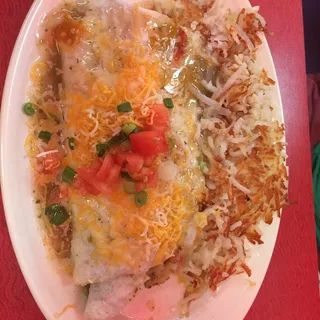 The Diners Famous Eggaritto Breakfast