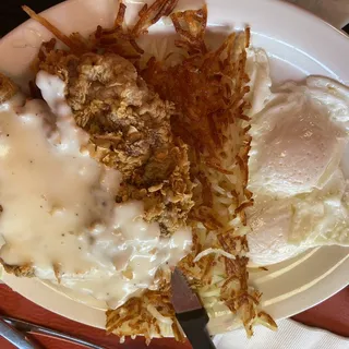 Chicken Fried Steak Breakfast