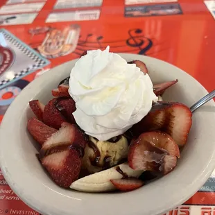 My mini Banana split Miss Penny Ann made for me!