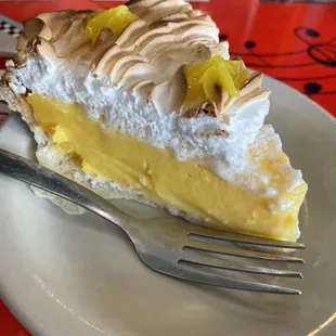 6-30-2022 Lemon meringue pie. The taste was not what we were expecting.