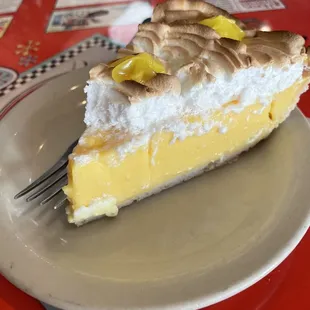 6-30-2022 Lemon meringue pie. The taste was not what we were expecting.