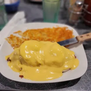 Corned Beef Hash Benedict
