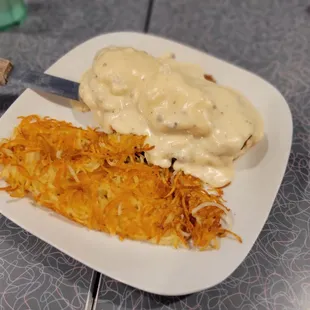 Chicken Fried Steak Benedict