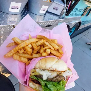 Green Chili Burger