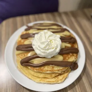 Boston Cream Pancakes