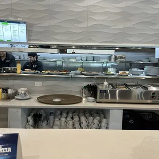 Food sitting in the window for close to 15 minutes