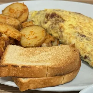 All meat omelet.