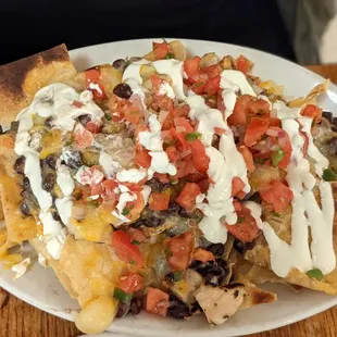 Chicken nachos