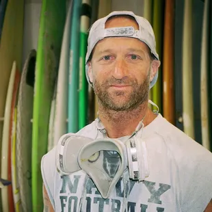 Dusty as always, Roi, shop owner