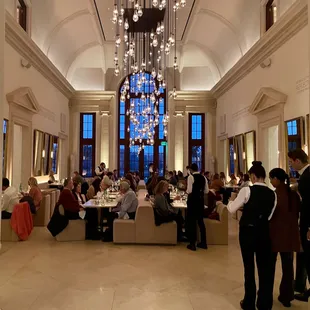 View of the main dining room
