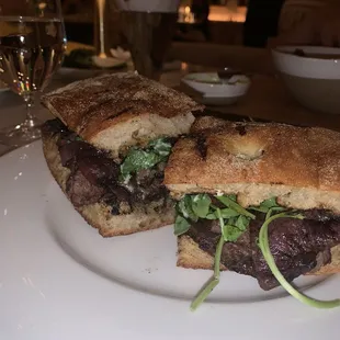 Charred Ribeye Sandwich