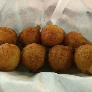 Fresh hush puppies