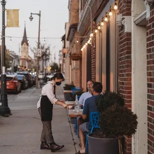 The cutest eastside outside dining