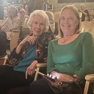Joyce and Marilyn enjoying the show we went to