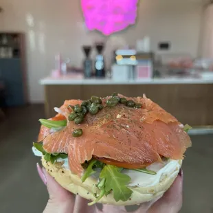 Lox Bagel