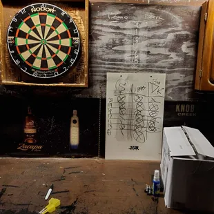 June 2020: First time playing darts &amp; we won! Yes!