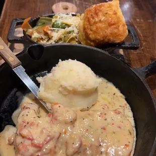 Cast iron chicken