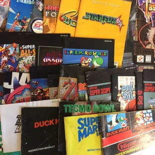 We also deal in manuals.