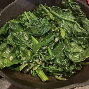 Garlic Spinach