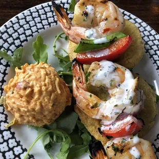 Grill Shrimp Brochette