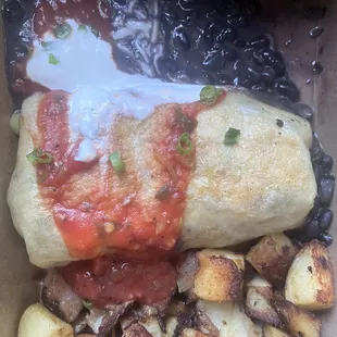 Breakfast burrito