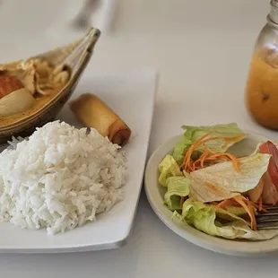 Very good! Salad dressing was very tasty too