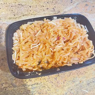 Dish is 90% noodles.