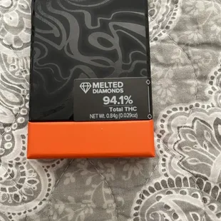 Cart melted diamonds