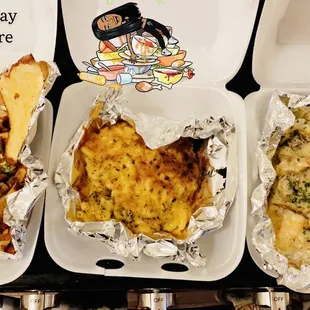 Cajun Jambalaya The District Truffle Mac &amp; Cheese Garlic Shrimp Sauteed in Mushroom Sauce