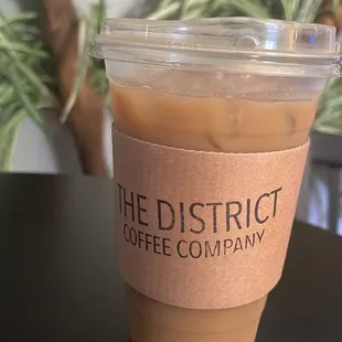 Iced Vanilla Latte