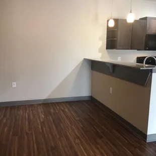 Dining nook between front door and kitchen