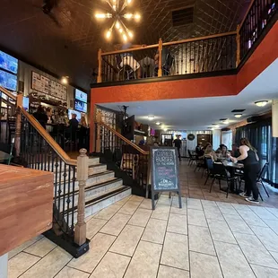 Entrance when you walk in