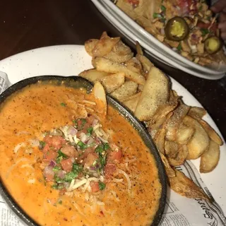 Chori-Queso Potato Dippers