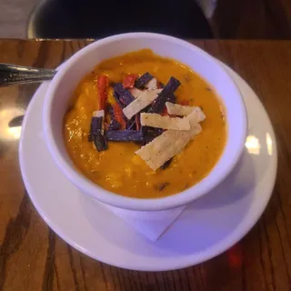 Cup of Chicken Tortilla Soup