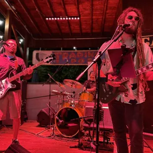 Them Bandits rock out on our outdoor stage in the Ace Alley