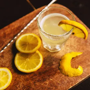 Our famous lemon drops. Made with fresh lemon juice