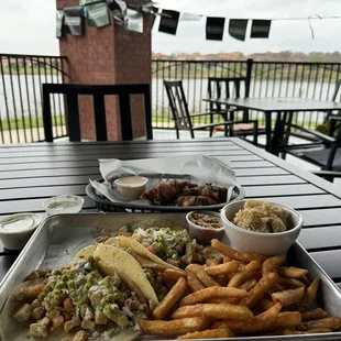 Dive bombs and chicken tacos