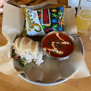 Graceland and tomato bisque delicious